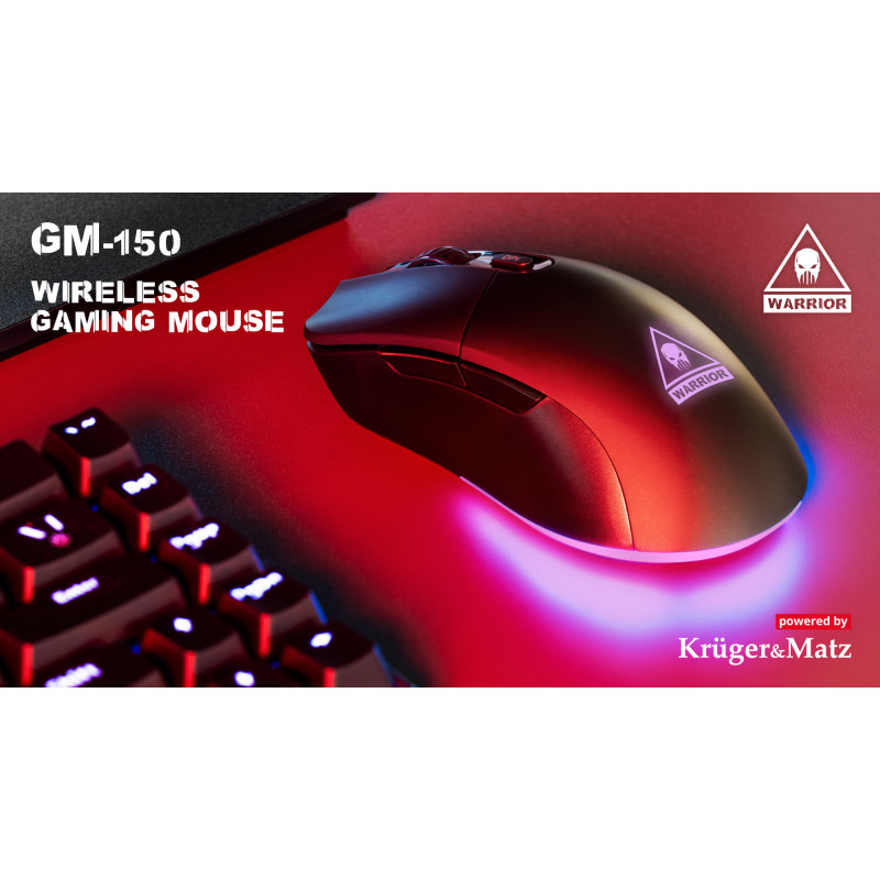 Bezprzewodowa mysz gamingowa Kruger&Matz Warrior GM-150