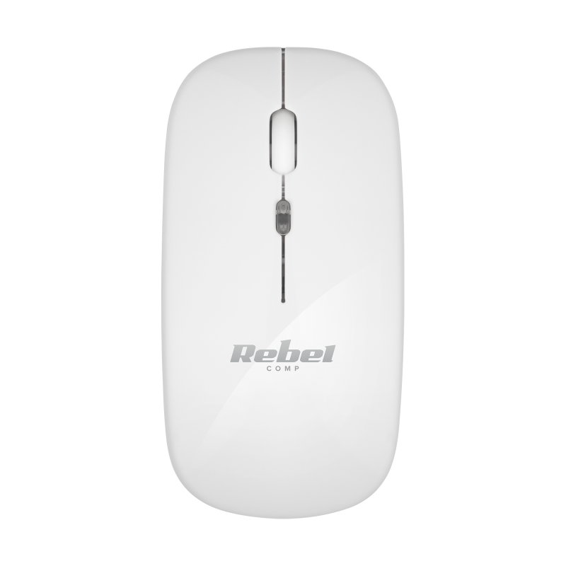 Bezprzewodowa mysz Rebel WM210 Biała