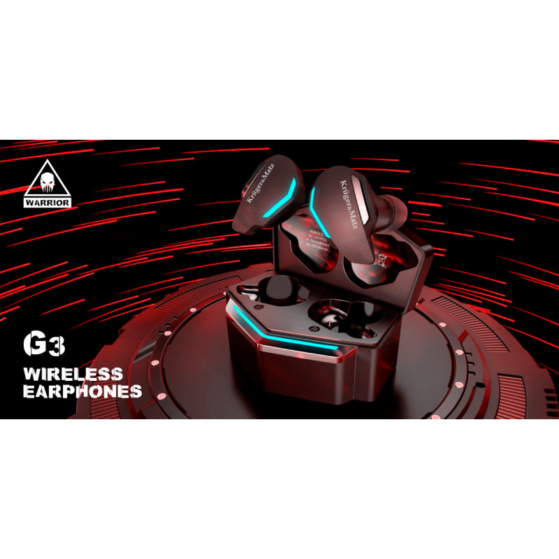 Bezprzewodowe słuchawki dokanałowe TWS Kruger&Matz G3