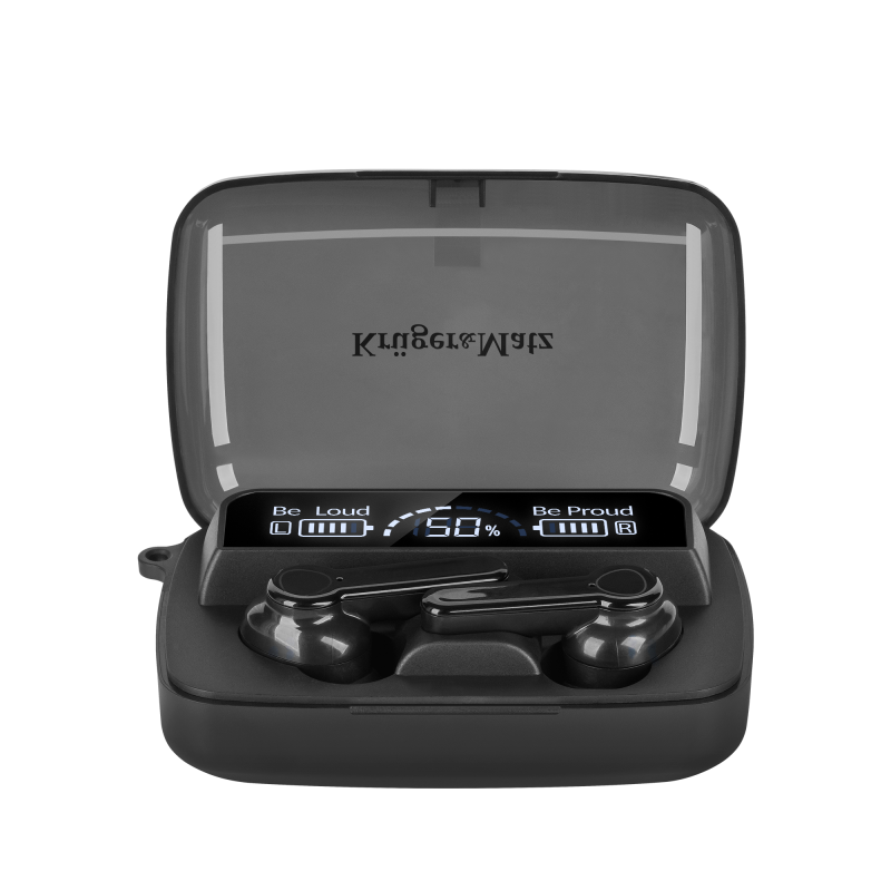 Bezprzewodowe słuchawki douszne z power bankiem Kruger&Matz M19