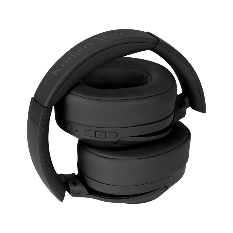 Bezprzewodowe słuchawki nauszne Kruger&Matz F2 , kolor czarny