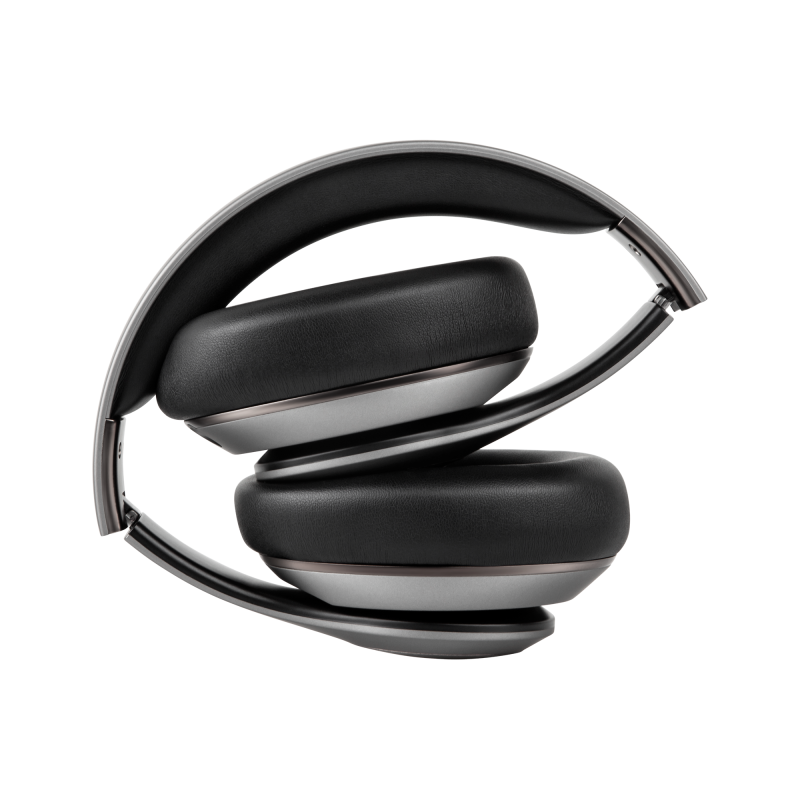 Bezprzewodowe słuchawki nauszne Kruger&Matz model Street 3 Wireless, kolor grafitowy