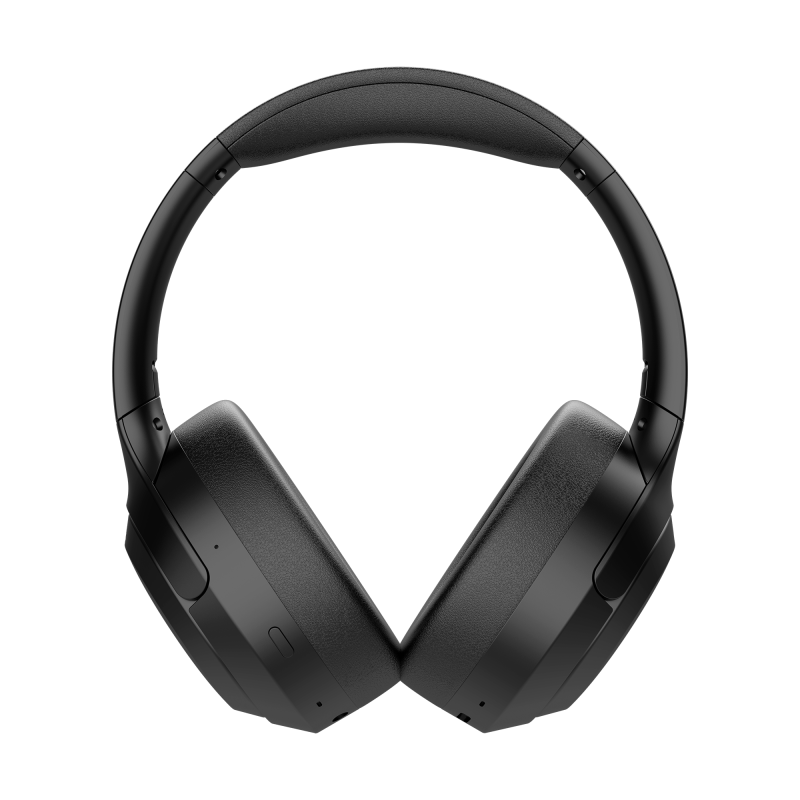 Bezprzewodowe słuchawki nauszne z ANC , Kruger&Matz F8A , czarne