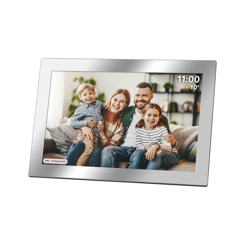 Cyfrowa ramka Kruger&Matz na zdjęcia FRAMEO Wi-Fi 10,1" lustrzana