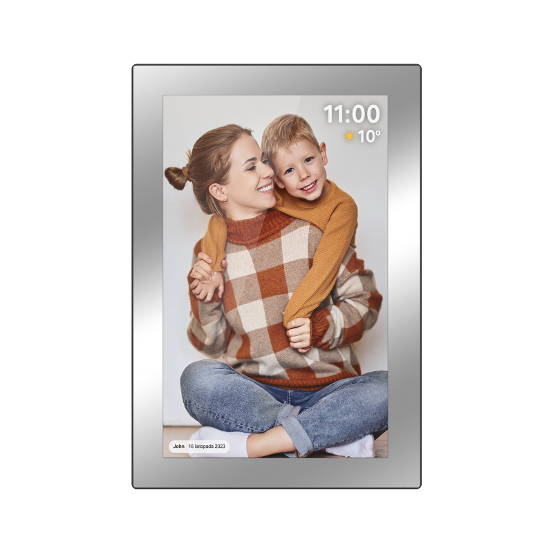 Cyfrowa ramka Kruger&Matz na zdjęcia FRAMEO Wi-Fi 10,1" lustrzana