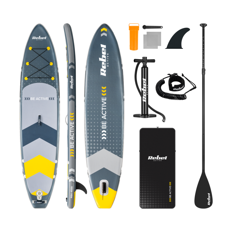 Deska SUP REBEL ACTIVE pompowana 350x81x15cm , zestaw