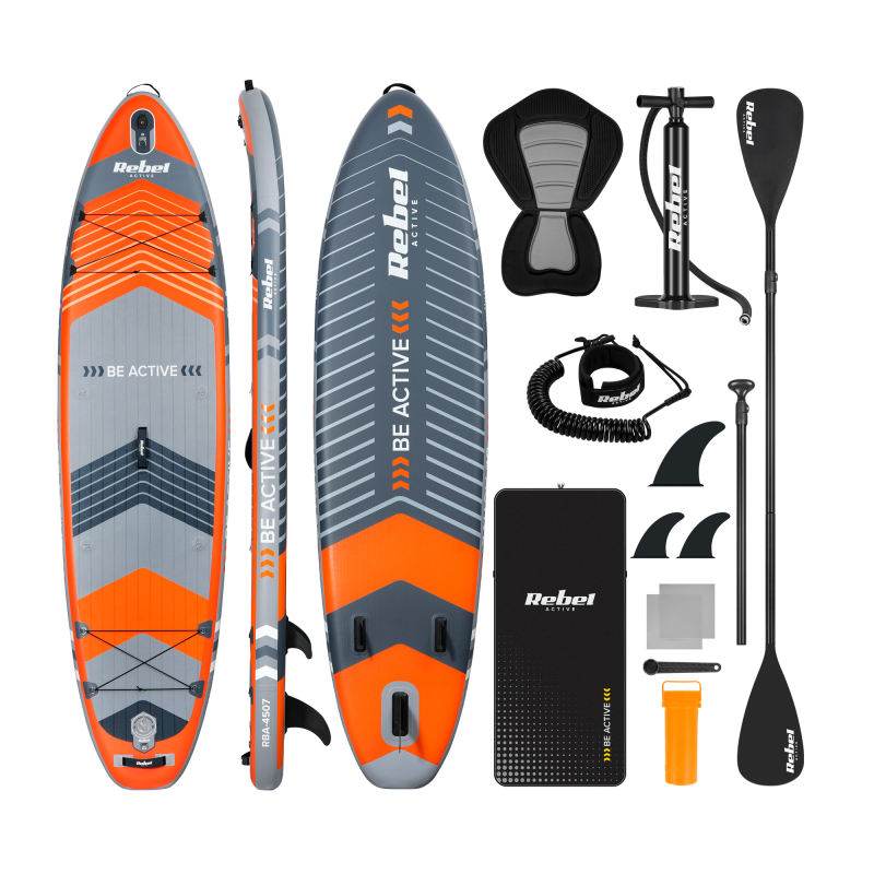 Deska SUP REBEL ACTIVE RBA-4507 - pomarańczowa