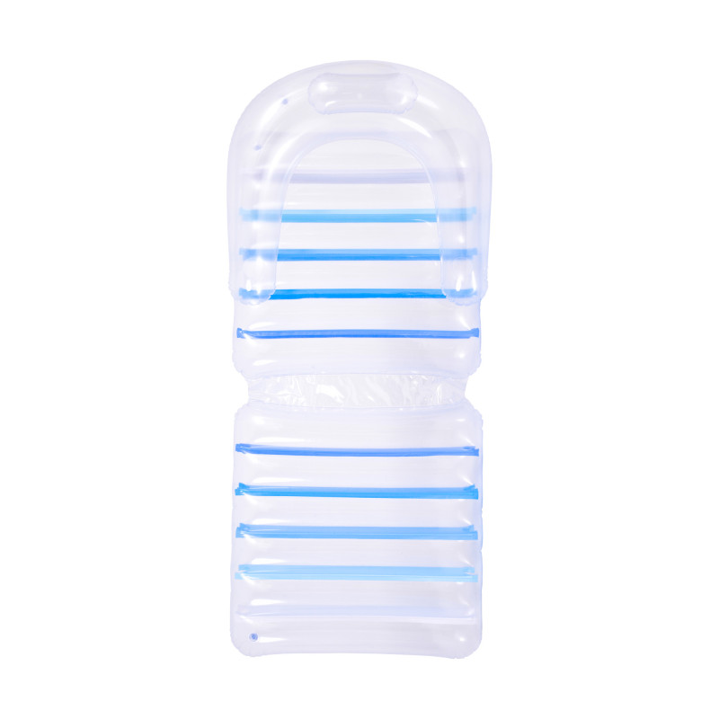 Dmuchany materac składany SUNCLUB niebieski