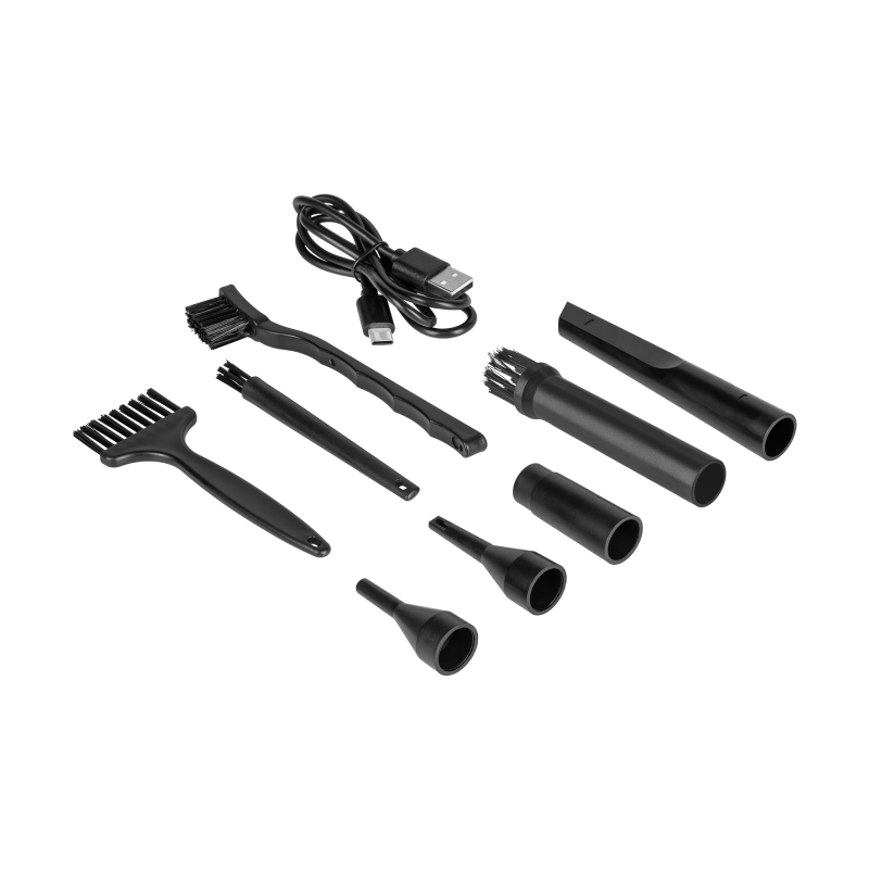 Dmuchawa , kompresor , 3 poziomy , latarka , 75W, 5 końcówek, bateria 6 000 mAh, TEESA