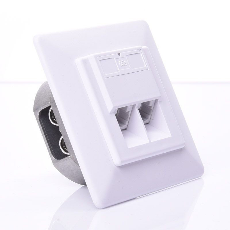 GNIAZDO PODTYNKOWE 2xRJ45 UTP KAT.5E ...