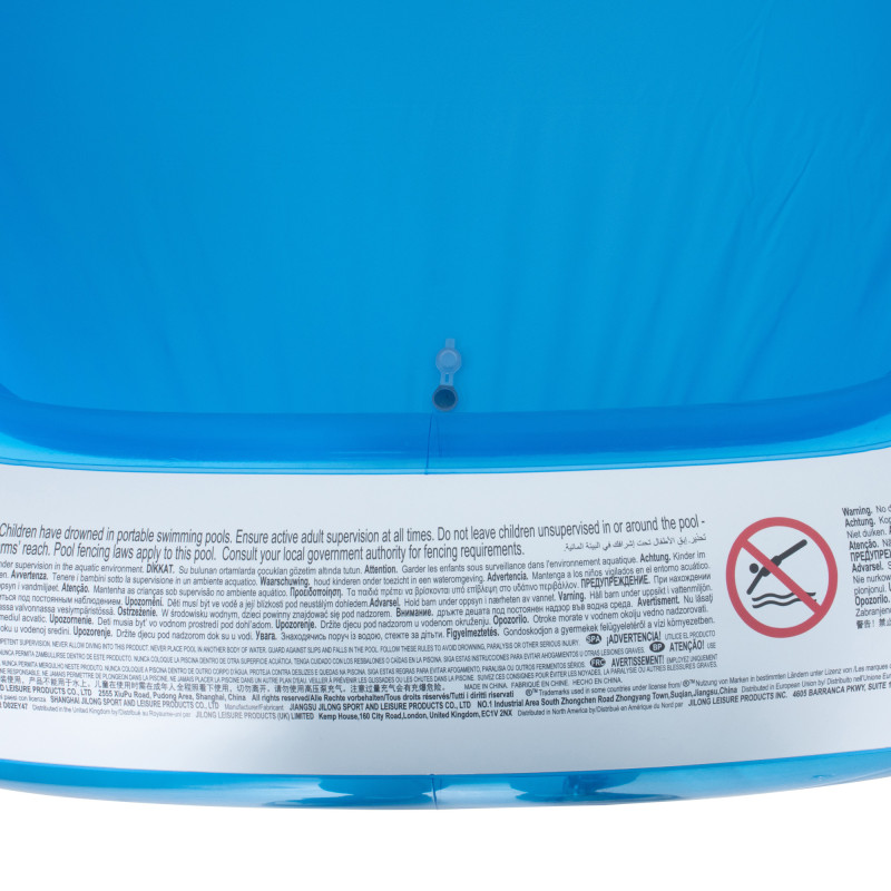 Duży basen ogrodowy, dmuchany SUNCLUB 262x175x50