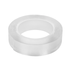 Dwustronna taśma montażowa nano wielokrotnego użytku REBEL (2 mm x 30 mm x 3 m) transparentna