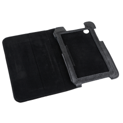 Etui czarne dedykowane do Samsung Galaxy Tab P3100 (skóra naturalna)