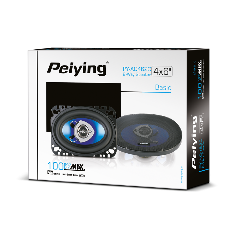Głośnik samochodowy PY-AQ462C 4"x6"