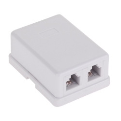 Gniazdo abonenckie telef.6P4Cx2