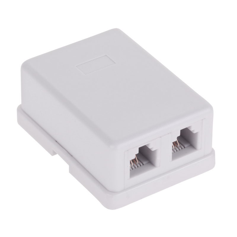 Gniazdo abonenckie telef.6P4Cx2