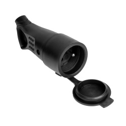 Gniazdo bryzgoszczelne z uchwytem i uziemieniem IP44 G-10GU