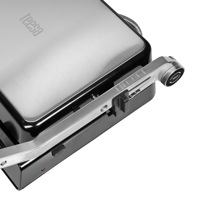Grill elektryczny TEESA , panini grill , opiekacz, 3 pozycje , wyjmowane wkłady, 2000W