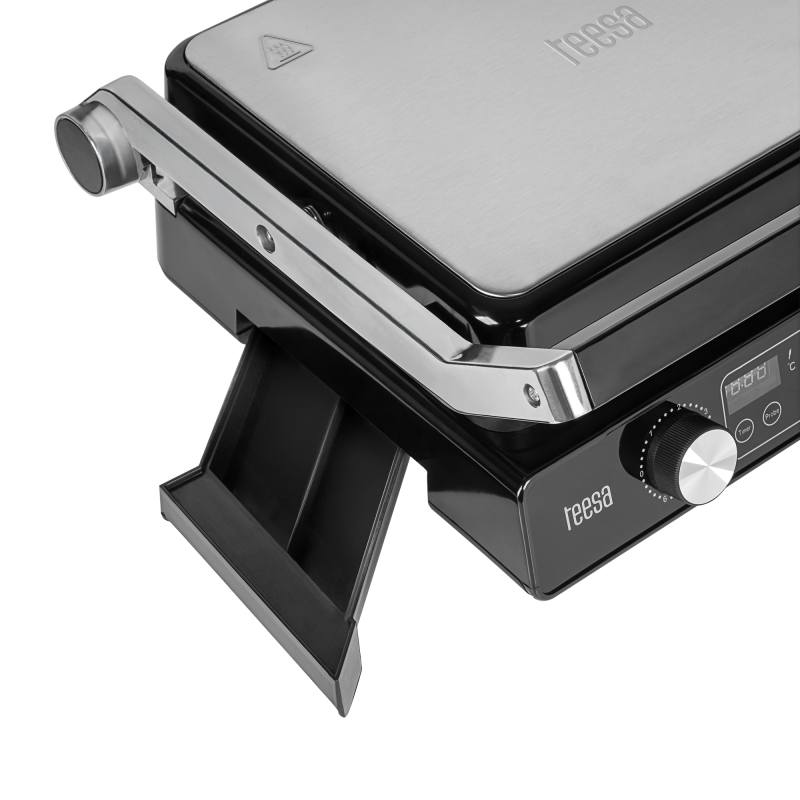 Grill elektryczny TEESA , panini grill , opiekacz, 3 pozycje , wyjmowane wkłady, 2000W