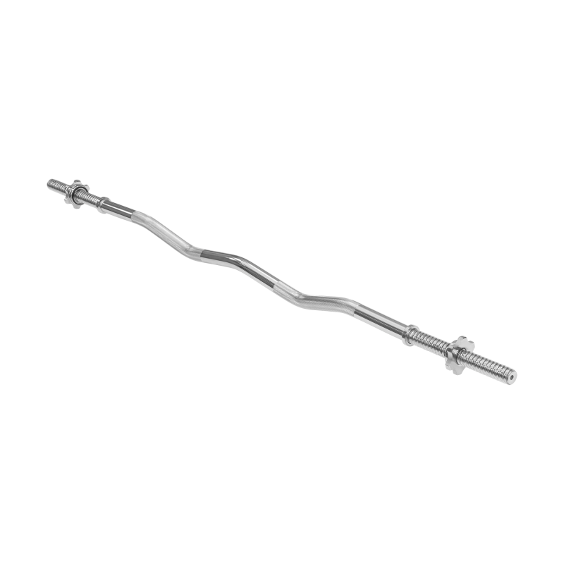 Gryf lekko łamany, sztanga 30mm 120cm 5.5kg max.170kg REBEL ACTIVE