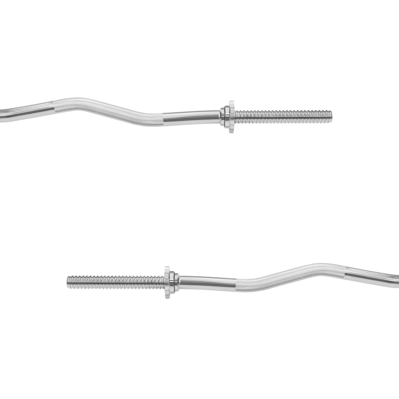Gryf lekko łamany, sztanga 30mm 120cm 5.5kg max.170kg REBEL ACTIVE