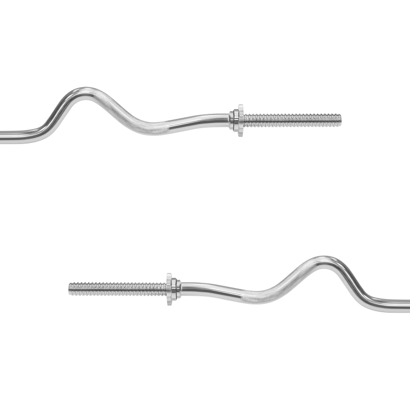 Gryf mocno łamany, sztanga 30mm 120cm 5.6kg max.170kg REBEL ACTIVE