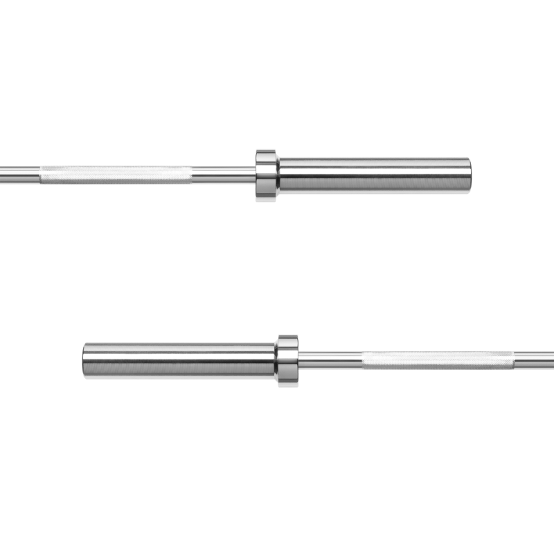 Gryf olimpijski prosty 50 mm z łożyskami, sztanga olimpijska z łożyskami 150cm 12.5kg REBEL ACTIVE