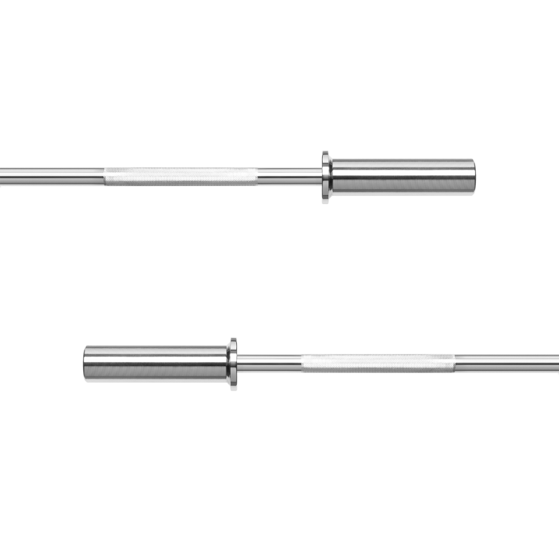 Gryf olimpijski prosty 50 mm, sztanga olimpijska 120cm 6kg REBEL ACTIVE