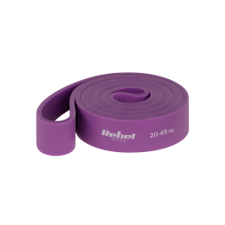 Guma do ćwiczeń lateksowa - Power Band PL-4, fioletowa 20-45 kg REBEL ACTIVE