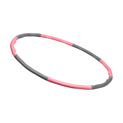 Hula Hop odchudzające koło 95cm, różowe, REBEL ACTIVE
