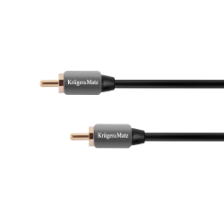 Kabel 1RCA-1RCA 1.0m Kruger&Matz