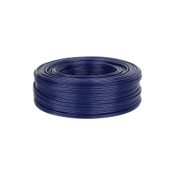 Kabel 2 x RCA-4mm niebieski