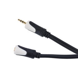 Kabel 3.5 wtyk stereo - 3.5 gniazdo stereo 1.8m Cabletech Basic Edition
