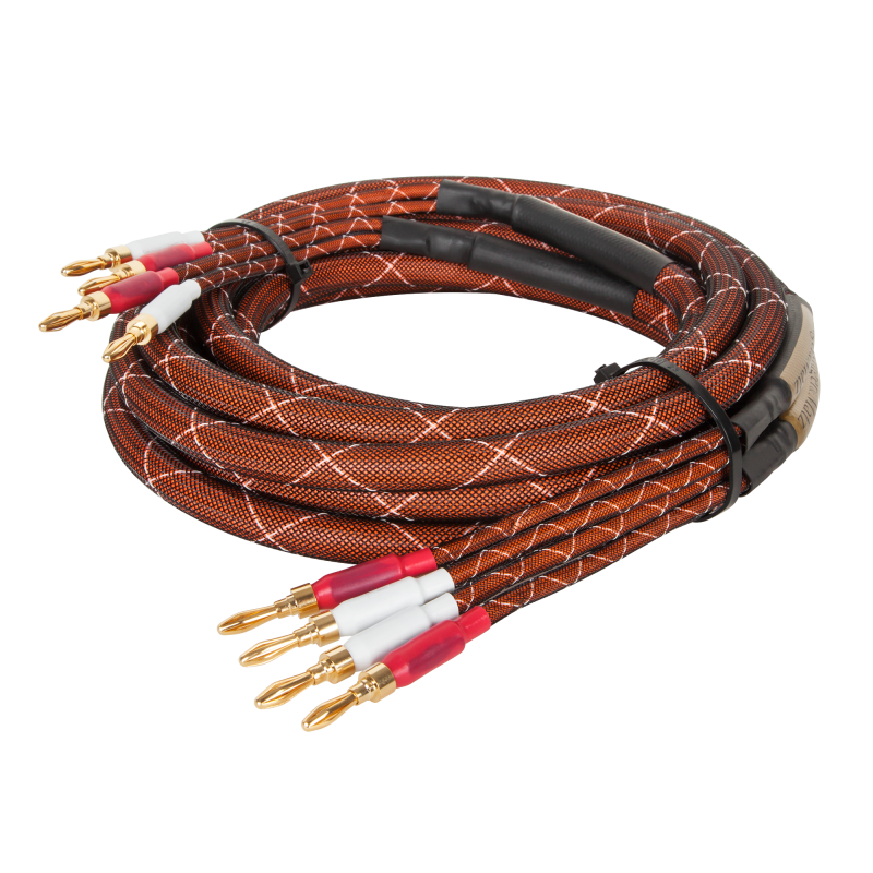 Kabel głośnikowy 3.0m Kruger&Matz (wtyki banan)