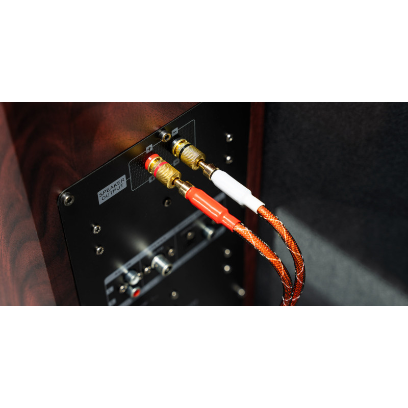 Kabel głośnikowy 5.0 m Kruger&Matz (wtyki banan)