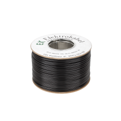 Kabel głośnikowy SMYp 2 x 0,35mm czarny 200m
