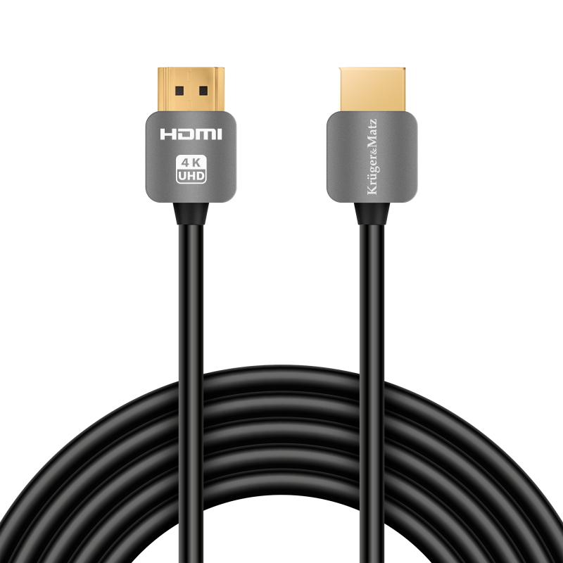 Kabel HDMI - HDMI wtyk-wtyk (A-A) 3.0m Kruger&Matz 4K