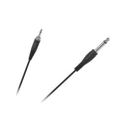Kabel JACK 3,5(GWINT)-JACK 6.3 2M