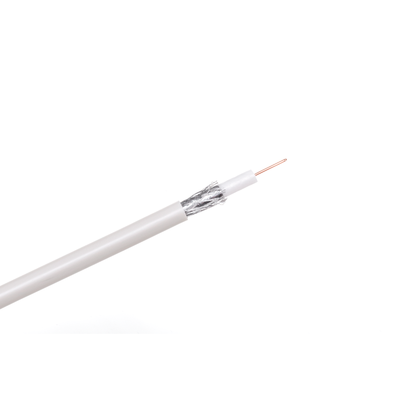 Kabel koncentryczny F690BV A biały szpula 305m