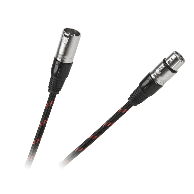 Kabel mikrofonowy gniazdo CANON-wtyk CANON 5m