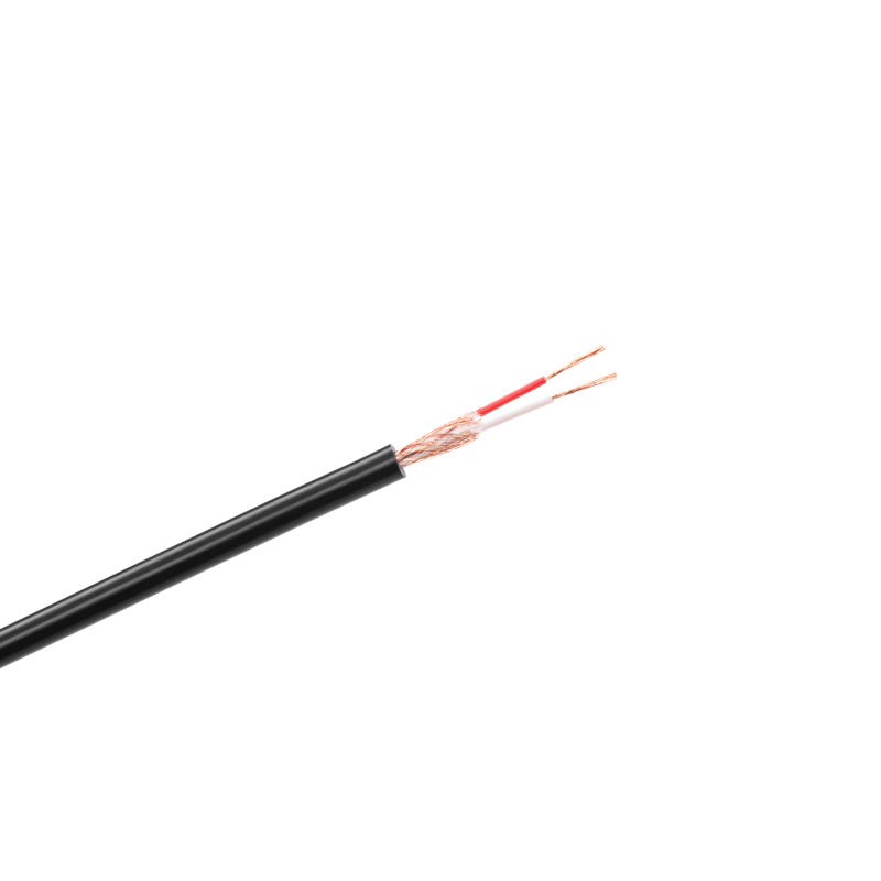 Kabel mikrofonowy stereo 6mm czarny