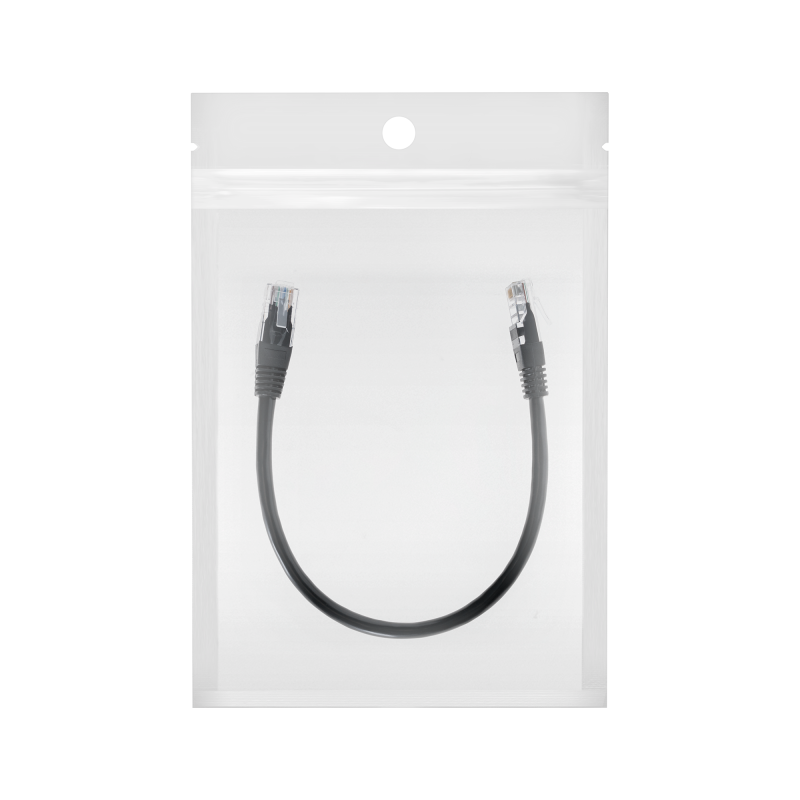 Kabel sieciowy Patchcord UTP CAT.6 wtyk - wtyk 0,25m