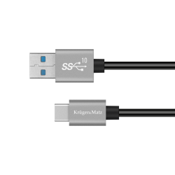 Kabel USB - USB typu C 10 Gbps 1 m Kruger&Matz Basic