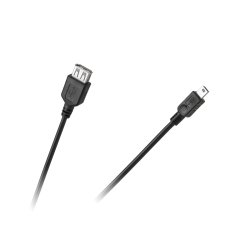 Kabel USB gniazdo A - wtyk mini USB 5pin