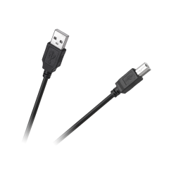 Kabel USB komputer-drukarka 1,8m czarny