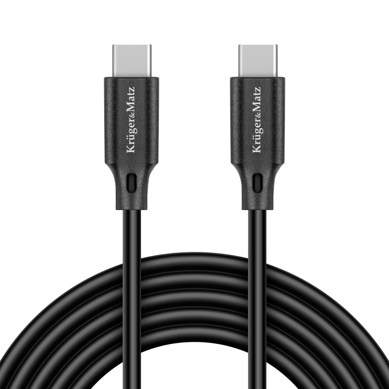 Kabel USB typu C - USB typu C 100 W 1 m Kruger&Matz Basic