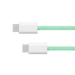 Kabel USB typu C - USB typu C 100 W 1 m zielony Kruger&Matz Basic