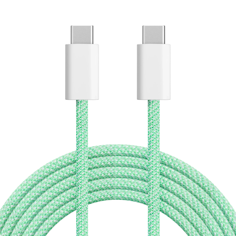 Kabel USB typu C - USB typu C 100 W 1,5 m zielony Kruger&Matz Basic