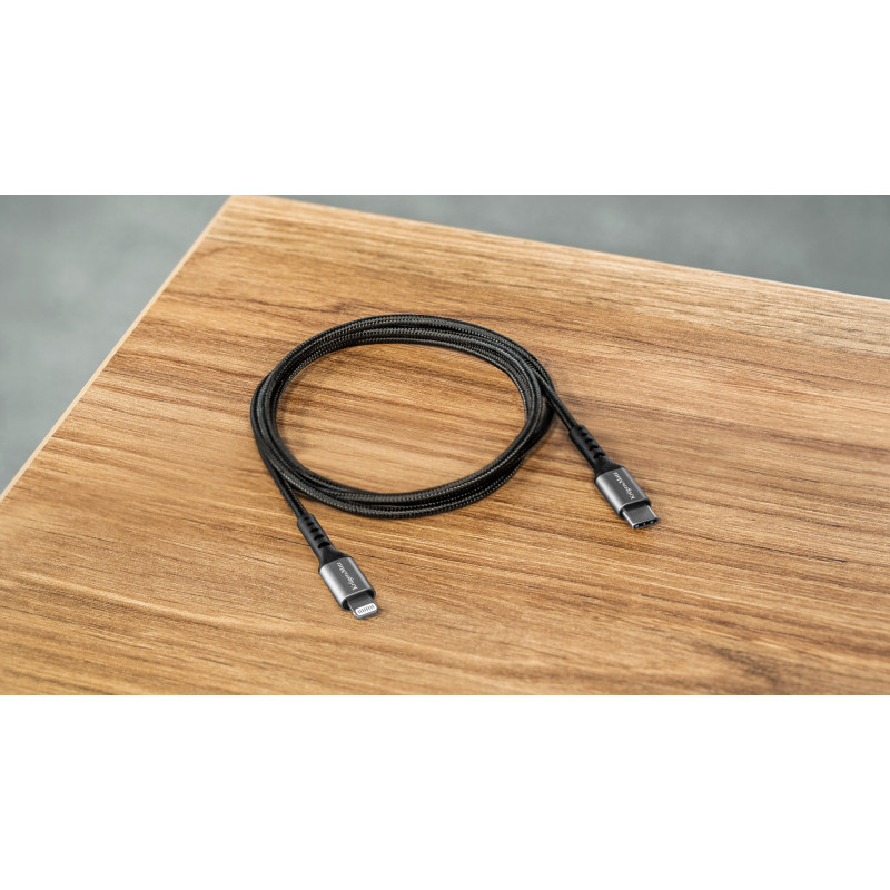 Kabel USB typu C - wtyk Lightning C94 MFi 1 m Kruger&Matz
