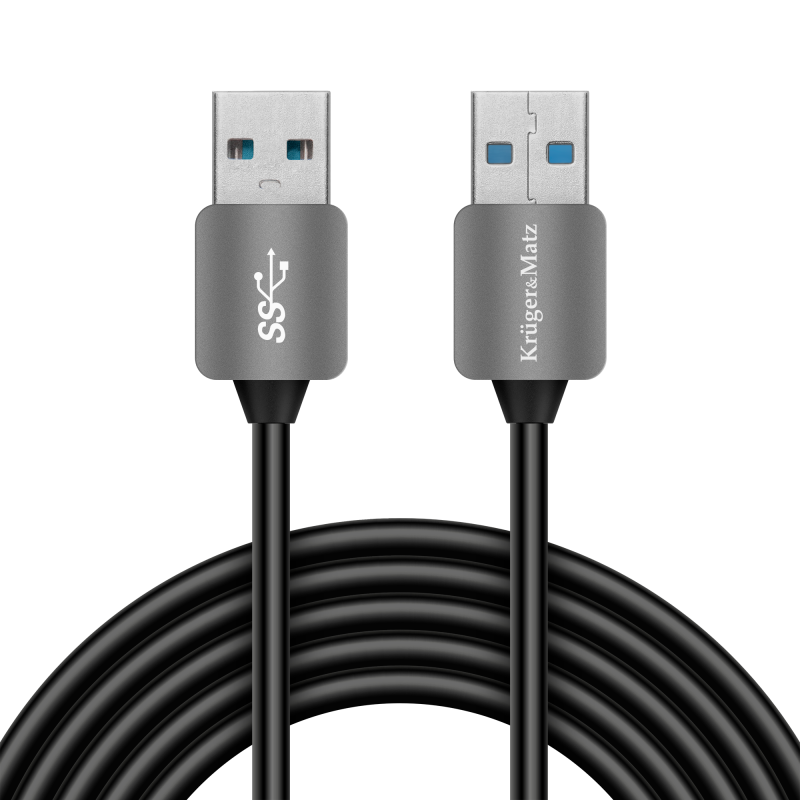 Kabel USB3.0 wtyk - wtyk 1m Kruger&Matz